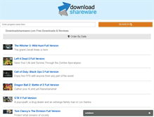 Tablet Screenshot of downloadshareware.com